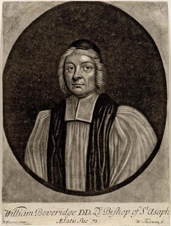 Portrait of William Beveridge, D.D.