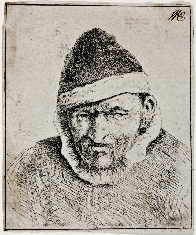 Peasant with  Pointed Cap